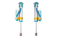 King Shocks 97-06 Jeep Wrangler TJ Rear 2.5 Dia Piggy Hose Reservoir Shock 0-2in Lift (Pair)