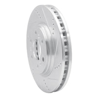 R1 Concepts R1 06-09 Buick TERRAZA Front Right Drilled & Slotted Silver Brake Rotor