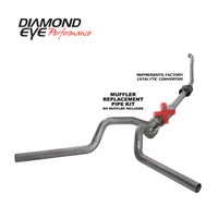 Diamond Eye Performance Diamond Eye KIT 4in TB MFLR RPLCMENT PIPE DUAL SS 94-97 5 7 3L F250/F350 PWRSTROKE NFS W CARB STDS
