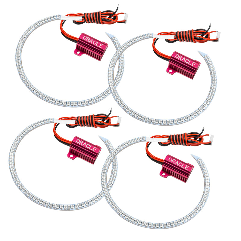 ORACLE Lighting Oracle Toyota Tundra 07-13 LED Tail Light Halo Kit - Red