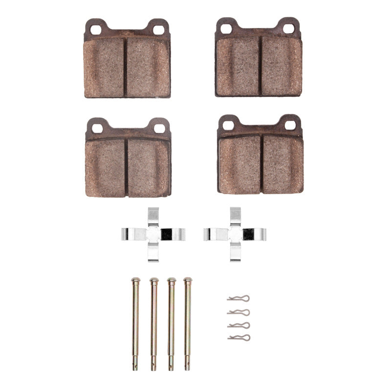 R1 Concepts R1 73-80 Audi Fox Front Ceramic Pads & Hardware Kit