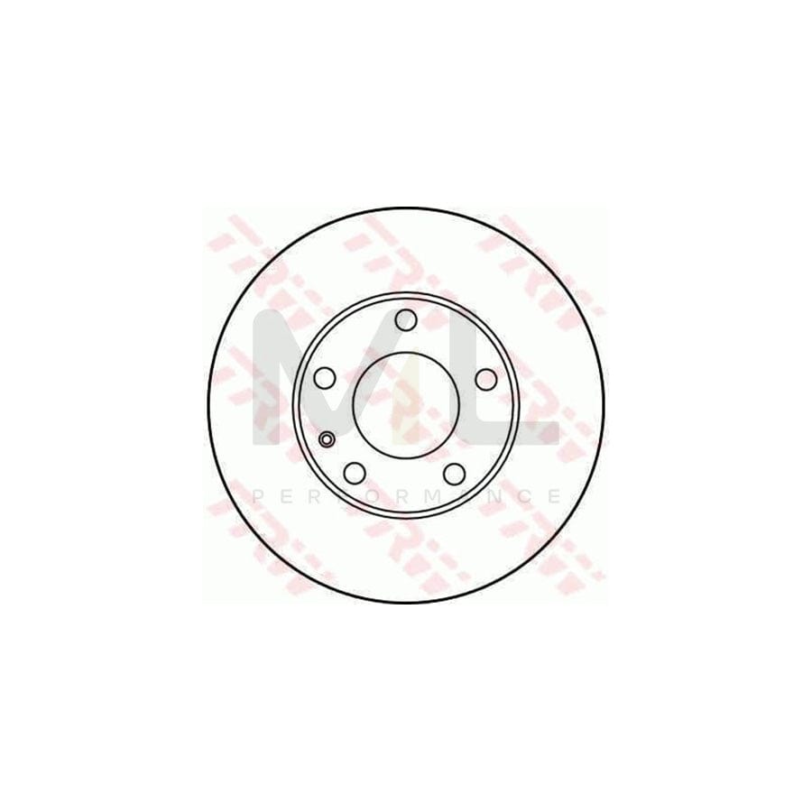 TRW DF1557 Brake Disc Vented | Performance Parts Direct Car Parts