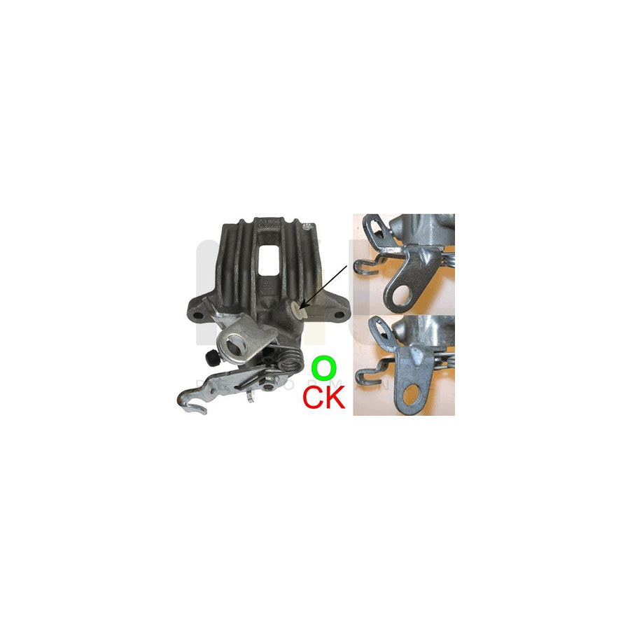 TEXTAR 38048500 Brake Caliper without holder | Performance Parts Direct Car Parts