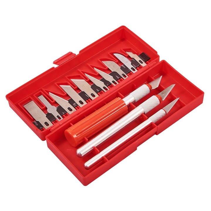 Amtech 13pcs. Hobby Knife Kit | Performance Parts DirectDIY & Power Tools