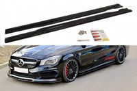 Maxton Design ME-CLA-117-AMG-SD1T Side Skirts Diffusers Mercedes Benz CLA 45 AMG C117 (Pre-Facelift) |