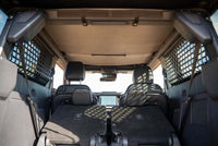 DV8 Offroad DV8 21-24 Ford Bronco 2-Door Rear Window Pocket Molle Panels