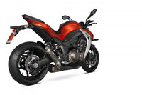 Scorpion KA1008CEM Kawasaki Z1000 Rp1-Gp Slip-On Exhaust (Pair) - Carbon Fibre Sleeve