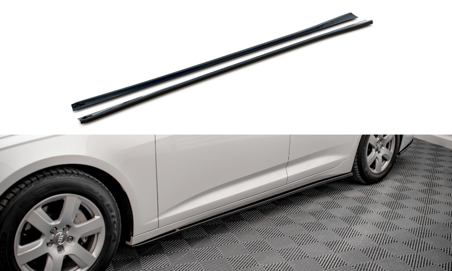 Maxton Design Audi A6 C8 Side Skirts Diffusers