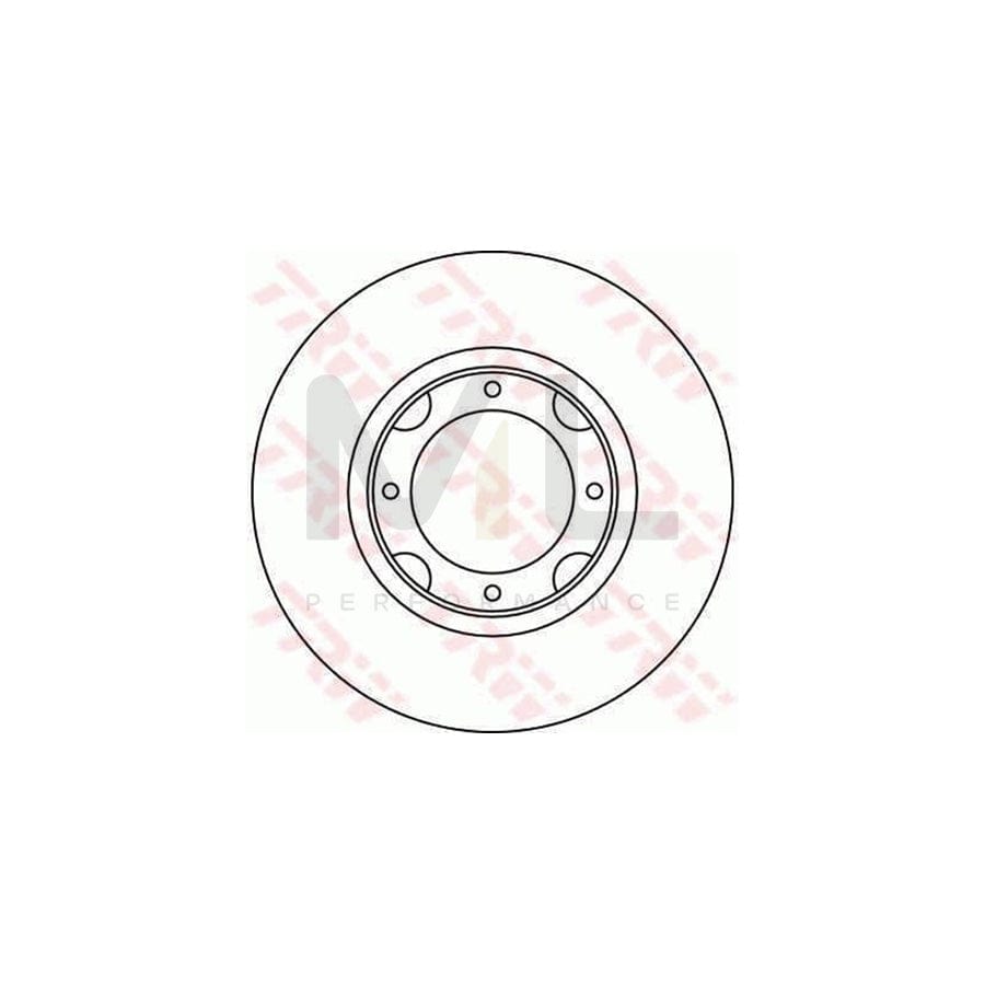 TRW DF1909 Brake Disc Solid | Performance Parts Direct Car Parts