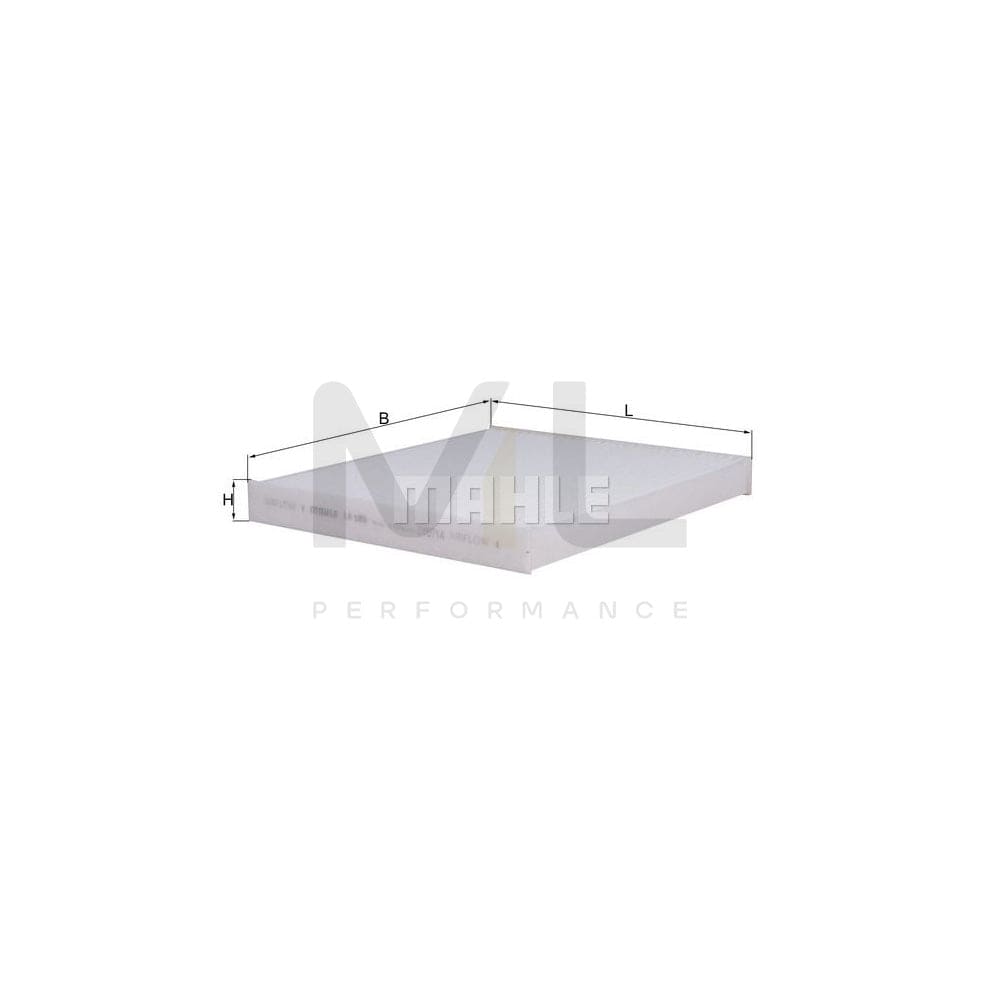MAHLE ORIGINAL LA 586 Pollen filter Particulate Filter | Performance Parts DirectCar Parts