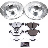 PowerStop Power Stop 2011 BMW 335d Front Z26 Street Warrior Brake Kit