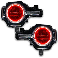 ORACLE Lighting Oracle 2021 Ford Bronco Base Headlight LED Halo Kit - ColorSHIFT - w/ 2.0 Controller
