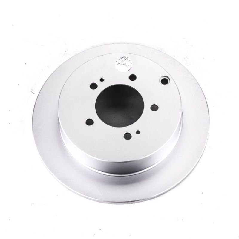 PowerStop Power Stop 09-15 Mitsubishi Lancer Rear Evolution Geomet Coated Rotor