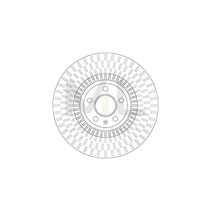 TRW DF6216 Brake Disc Vented, Painted | Performance Parts Direct Car Parts