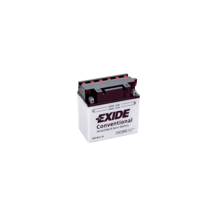 Exide EB16CL-B 12V Conventional Motorcycle Battery |