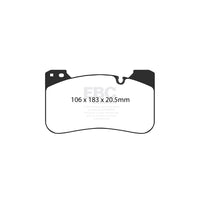 EBC DP82331RPX BMW RP-X Full Race Front Brake Pads - Brembo Caliper