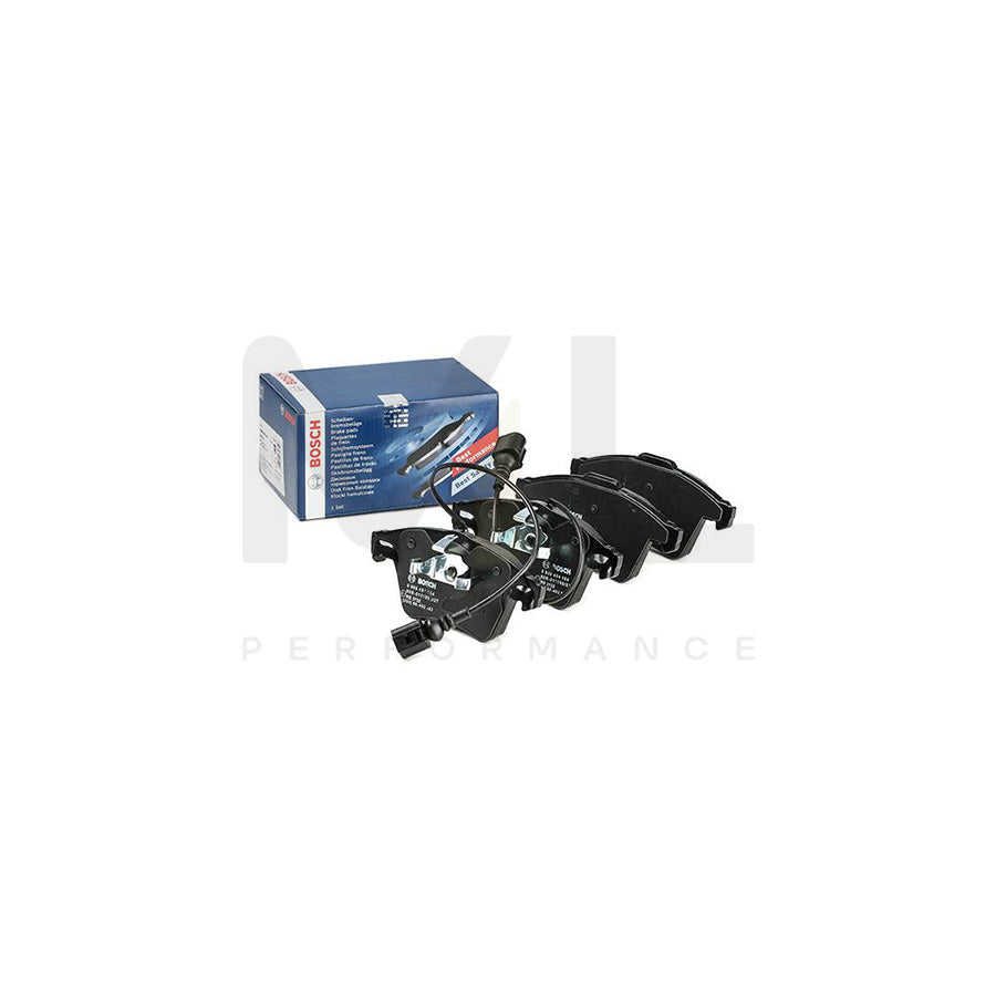 Bosch 0986494164 Brake Pad Set For Vw Touareg I (7La, 7L6, 7L7) With Integrated Wear Sensor, With Anti-Squeak Plate, With Piston Clip BP1075 | Performance Parts Direct Car Parts