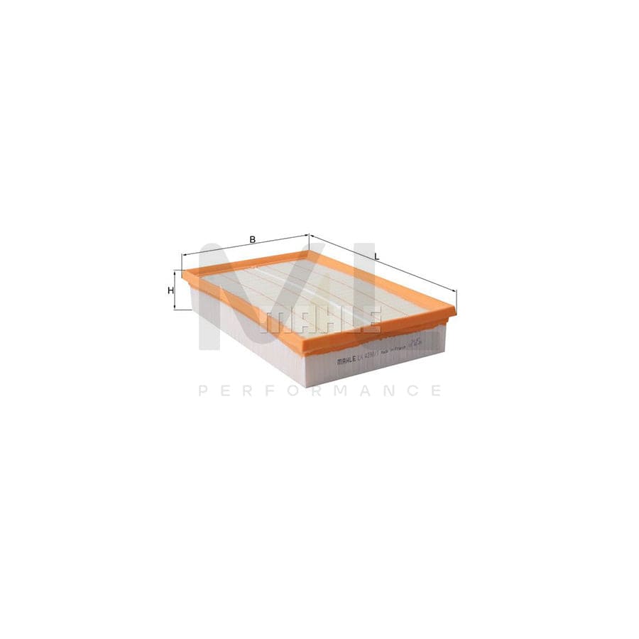 MAHLE ORIGINAL LX 4398/1 Air Filter Filter Insert | Performance Parts DirectCar Parts