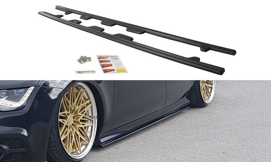 Maxton Design Audi S7 / A7 S-Line C7 Side Skirts Diffusers