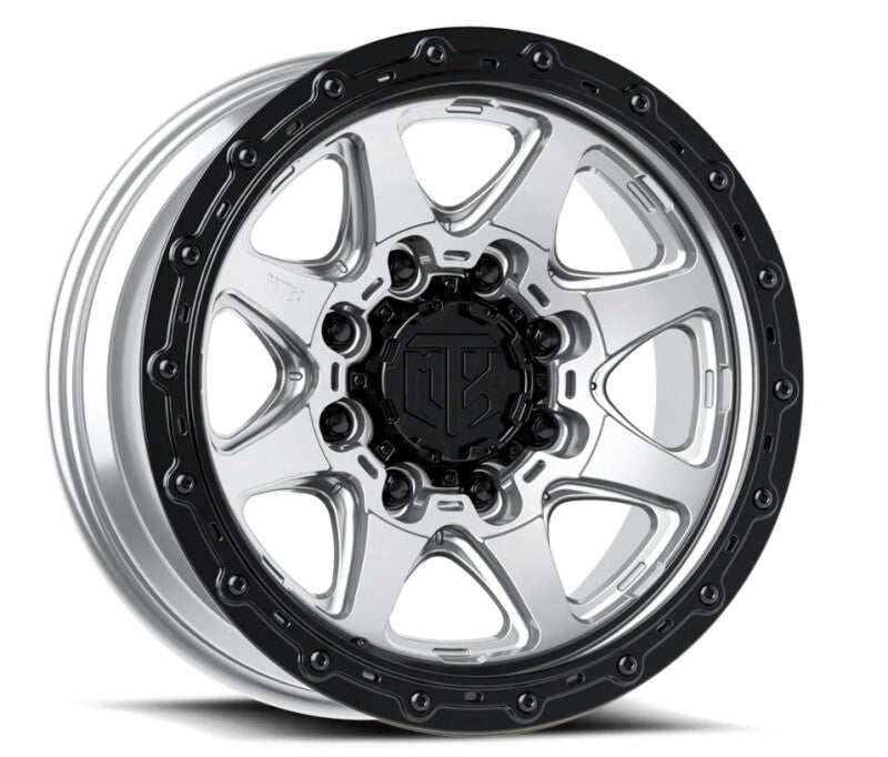 MTX Wheels MTX Spitfire 8 Machined w/Black Ring 20x9in / 8x180 BP / 19mm Offset / 125.2mm Bore