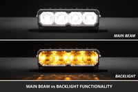 Diode Dynamics 2019-2021 Ford Ranger SS6 Sport LED Kit Yellow Driving 3000K