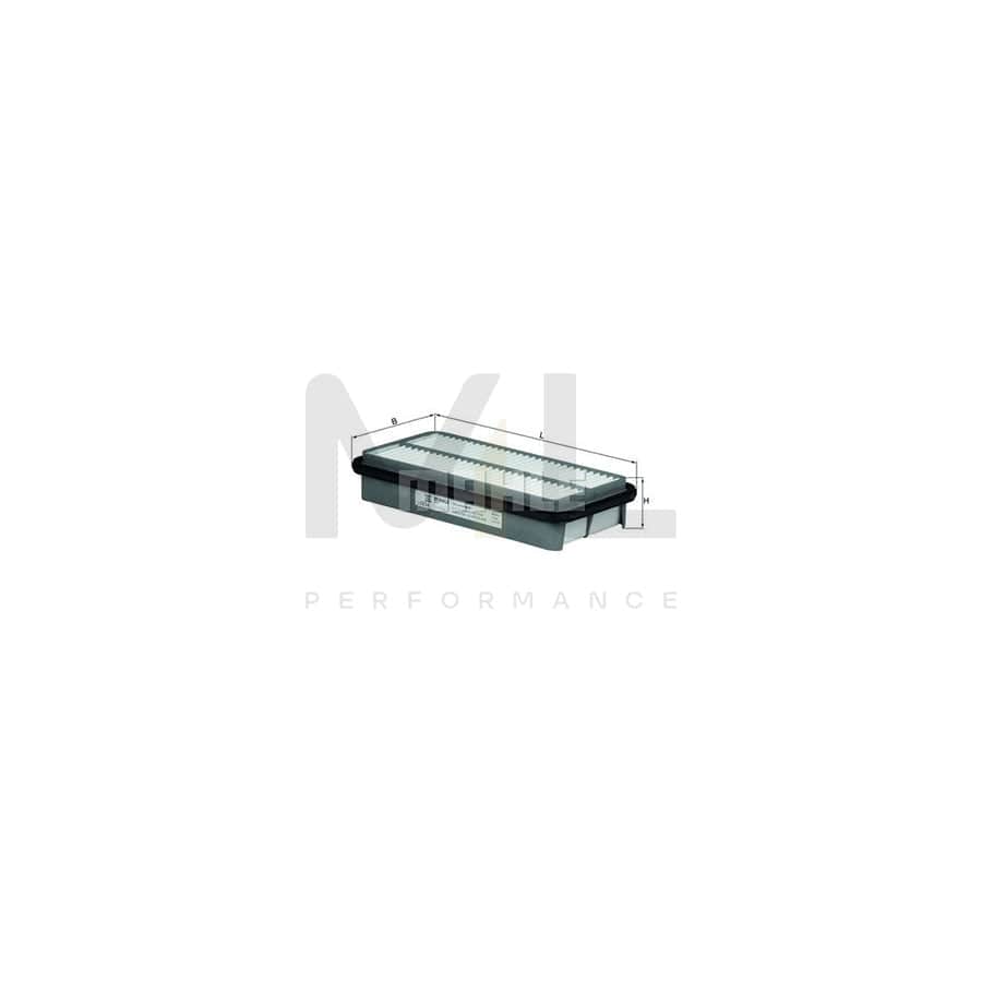 MAHLE ORIGINAL LX 859 Air Filter Filter Insert | Performance Parts DirectCar Parts
