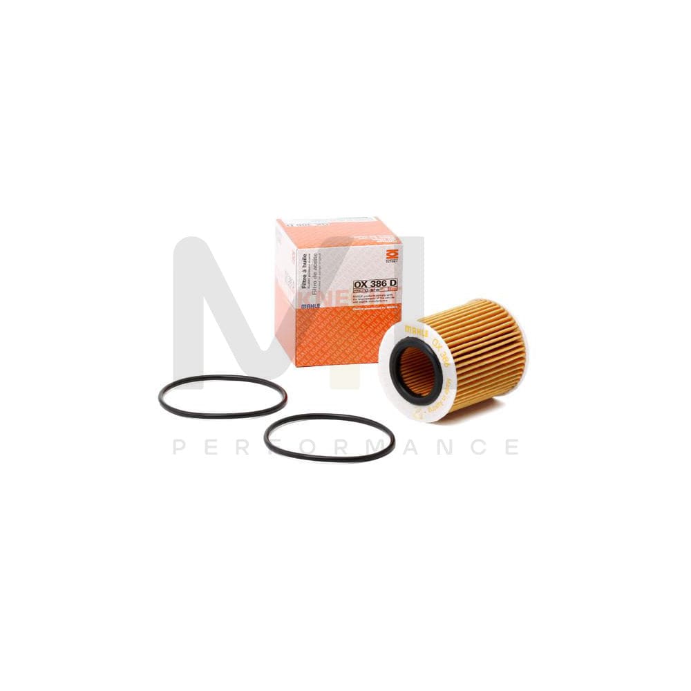 MAHLE ORIGINAL OX 386D Oil Filter Filter Insert | Performance Parts DirectCar Parts