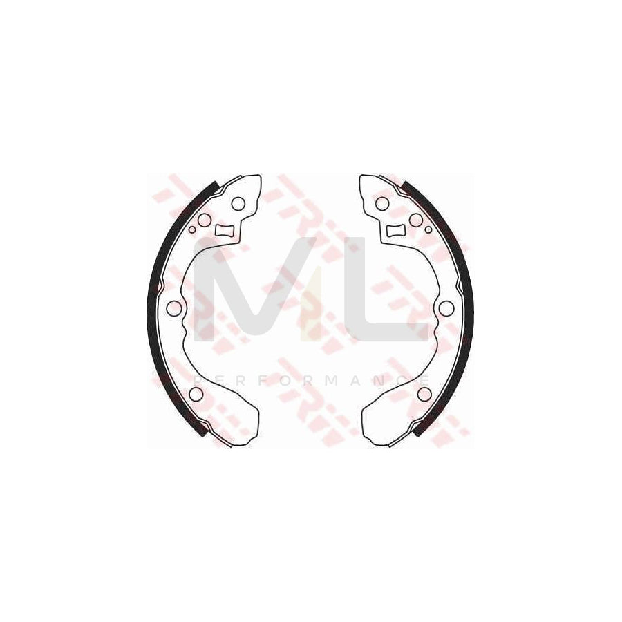 TRW GS8692 Brake Shoe Set | Performance Parts Direct Car Parts
