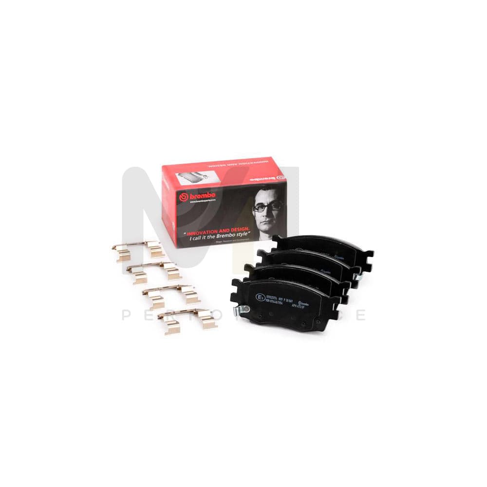 Brembo P 30 069 Brake Pad Set With Acoustic Wear Warning