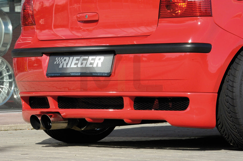 Rieger 00047109 VW 9N Polo Mk5 Rear Diffuser