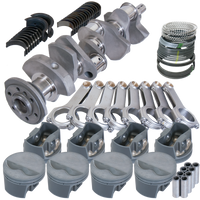 Eagle SBC 350 Competition Rotating Assembly 3.480in Stroke 5.700in Rods Forged Pistons .030 Overbore