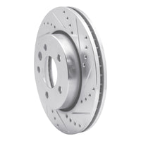 R1 Concepts R1 10-17 Volkswagen AMAROK (Mexico) Front Right Drilled & Slotted Silver Brake Rotor