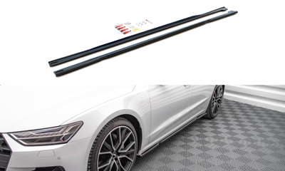 Maxton Design Audi A7 C8 Side Skirts Diffusers