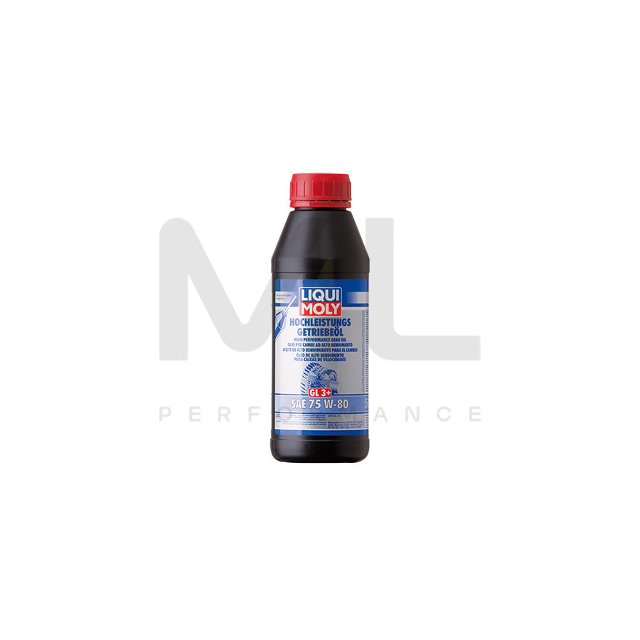 Liqui Moly High PerformanceGear Oil GL3+ SAE 75W 80 1l