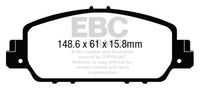 EBC 13-15 Honda Accord Coupe 3.5L Front Bluestuff Brake Pads
