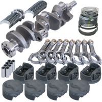 Eagle Ford 289/302 3.400in Crank 5.400in I-Beam Rods -6cc Flat Top 4.125in Pistons Rotating Assembly