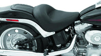 Mustang Motorcycle Mustang 06-17 Harley Softail Wide Tire (200mm) Wide Touring Solo Seat - Black