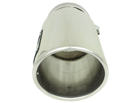 aFe MACH Force-Xp Universal Exhaust Tip 4 IN Inlet x 5 IN Outlet x 12 IN L- Polished Tip