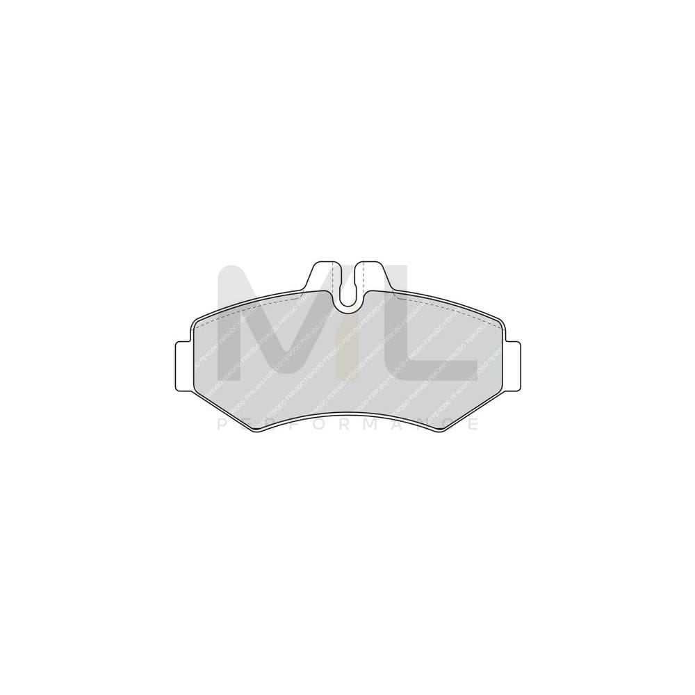 Ferodo Fsl385 Brake Pad Set Fuse+ Technology, Not Prepared For Wear Indicator | Performance Parts Direct Car Parts