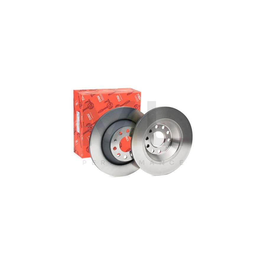 TRW DF4434 Brake Disc for AUDI A6 Solid, Painted | Performance Parts Direct Car Parts