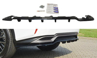 Maxton Design Lexus RX MK4 H Central Rear Splitter (with vertical bars)