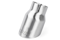 APR Double-Walled 3.5in Slash-Cut Tips - Brushed Silver - Set of 2