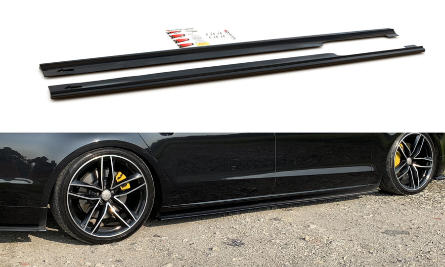 Maxton Design Audi A8 Long D4 Side Skirts Diffusers