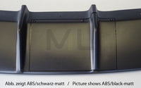 Rieger 00088178 SEAT 5F Leon FR Rear Diffuser for Sport Tailpipe Left & Right - Glossy Black