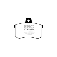 EBC PLK1347 Audi Coupe Yellowstuff Pads and Brake Line Performance Pack - Girling/TRW Caliper