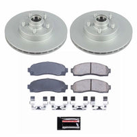 PowerStop Power Stop 10-11 Ford Ranger Front Z17 Evolution Geomet Coated Brake Kit