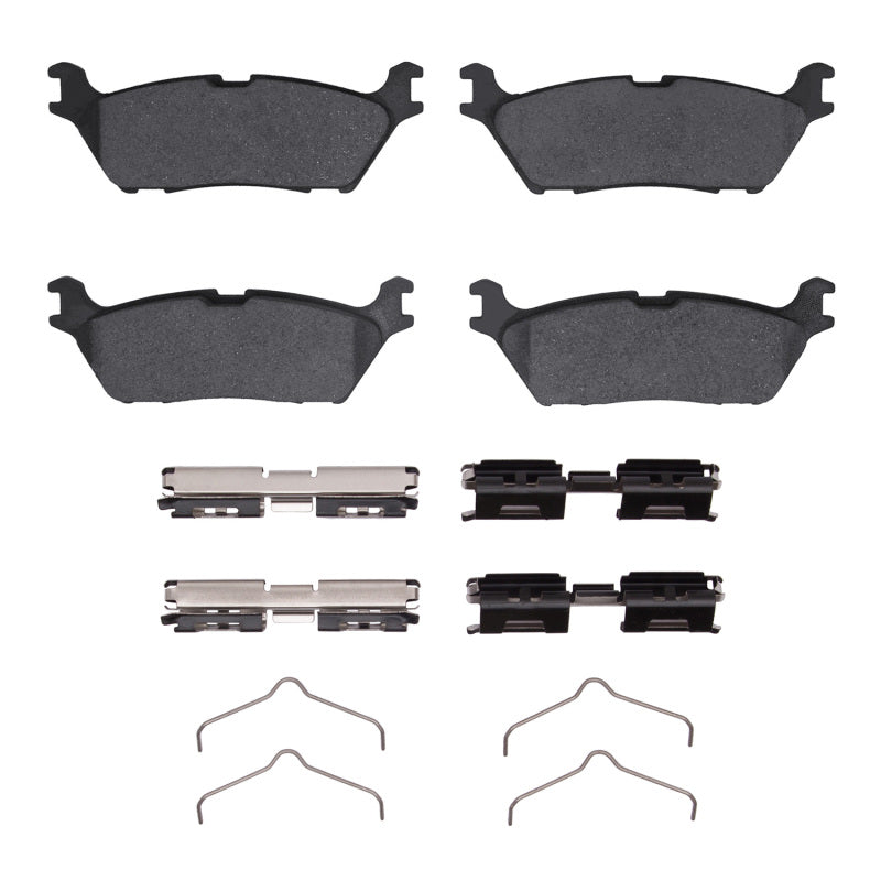 R1 Concepts R1 21-25 Ford F-150 RWD Rear Ceramic Pads & Hardware Kit