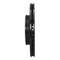 R1 Concepts R1 84-87 Audi 4000 Quattro Front Left Drilled & Slotted Black Brake Rotor