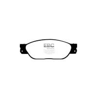 EBC PD02KF258 Jaguar Redstuff Front Brake Pad & Plain Disc Kit - Girling/TRW Caliper (Inc. S-Type, XJ6, XJ8)