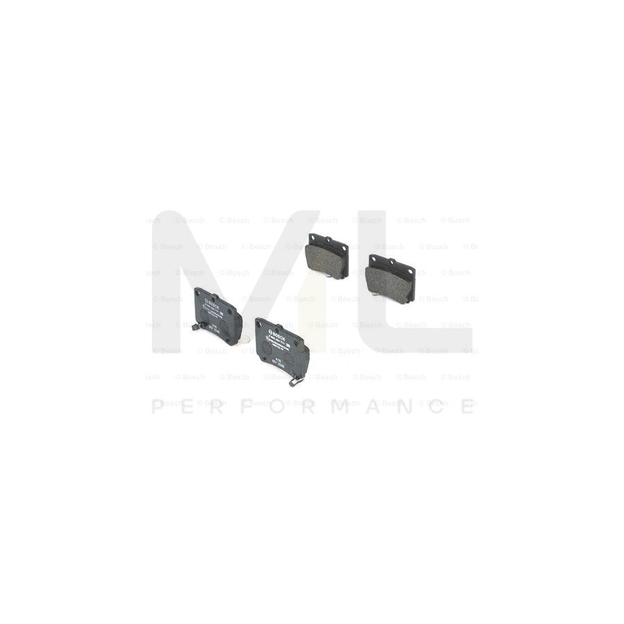 Bosch 0986424711 Brake Pad Set With Acoustic Wear Warning BP423 | Performance Parts Direct Car Parts